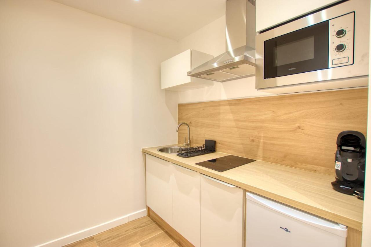 Elegant Studio Moderne Wifi Proche Suquet - Limestay Cannes Luaran gambar